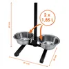 Mangeoire pour chiens réglable en hauteur - 2 bols - Voir les images du produit 3