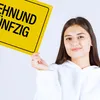 Zehnundfünfzig Metallschild XXL Schild Blechschild Produktbild-Vorschau 3