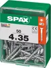 50er-Pack SPAX-Stahlschrauben mit flachem Senkkopf, Produktbild-Vorschau 5