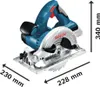 Bosch GKS 18 V-LI SOLO +L-BOXX Profi-Akku-Handkreissäge, 51 Produktbild-Vorschau 4