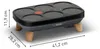Tefal PY901BF1, 6 Crepe(s), Grau, Drehregler, 2 m, 1100 W, Produktbild-Vorschau 5