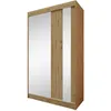 BEAUTYSOFA | Kleiderschrank GAJA 120 cm Eiche Artisan, Produktbild-Vorschau 2