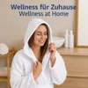 Betz Bademantel Frottee mit Kapuze  TEDDY Farbe - weiß für Produktbild-Vorschau 2
