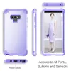 Galaxy Note 9 Hülle, LaimTop Heavy Duty 3 in 1 Hybrid Hart Produktbild-Vorschau 2