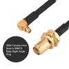 SMA Buchse auf MMCX Stecker rechtwinklig RF Pigtail Koaxial Produktbild-Vorschau 2