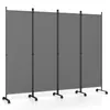 Dzielnik pokoju COSTWAY 225 x 173 cm na kółkach, Podgląd zdjęcia produktu 1