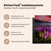 KitchenYeah© Herdabdeckplatte Rosa - Blumen - Frühling , Produktbild-Vorschau 6