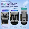 KidsZone Seggiolino Auto 0-36 kg Isofix Girevole 360° - Anteprima dell’immagine prodotto 6