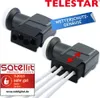 Telestar SKYTWIN HC LNB, 190 mA, Schwarz, 164 mm, 100 mm, Produktbild-Vorschau 3