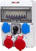 Baustromverteiler Wandverteiler Komplett CEE 32A 16A 400V Produktbild-Vorschau 1
