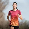 42k Running Wave Kurzarm-t-shirt Orange S Frau Orange S Produktbild-Vorschau 2