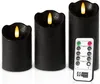 Meisterhome® LED Stumpenkerzen 3er-Set - LED Kerzen – Produktbild-Vorschau 1