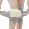Warme, dicke Woll-Knieschützer, elastischer Produktbild-Vorschau 1