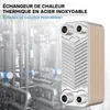 Wiltec Échangeur de chaleur thermique avec 30 plaques – 191 Voir les images du produit 2