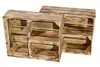 6x HOLZKISTEN mit Fächern / 1 großes und 2 kleine / NEU / Produktbild-Vorschau 3