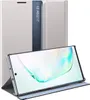 Galaxy Note 10 Case, Slim Flip Leather Case with Window and Voir les images du produit 1