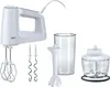 BRAUN Handmixer HM 3135 Mixfuß Zerkleinerer 500 W weiß Produktbild-Vorschau 1