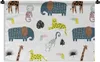 MuchoWow® Wandteppich Wandbehang Tiere - Wilde Tiere - Weiß Produktbild-Vorschau 1