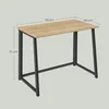Bureau Informatique - Leobert - Sonoma eikenhout/Zwarte Productafbeelding-voorbeeld 4