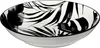 A white bowl with a black palm leaf pattern. Náhľad obrázku produktu