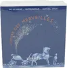 The image shows the packaging of a perfume bottle, featuring a dark blue background with illustrations of a horse-drawn carriage and stars. Anteprima dell’immagine prodotto