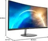 MSI PRO MP341CQDE Computerbildschirm 86,4 cm (34") 3440 x Produktbild-Vorschau 2