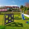 Relaxdays Porta da calcio con pannello, giardino, bambini e Anteprima dell’immagine prodotto 2