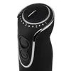 Close-up of the control panel of a black immersion blender with silver accents. Anteprima dell’immagine prodotto