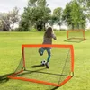 HOMCOM Fußballtore Fußballnetz 2er Set Minitore Faltbar Produktbild-Vorschau 2