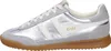 Gola Damen-Sneaker Firefly Metallic Silber-Off-White-Weiß, Produktbild-Vorschau 2