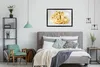 MuchoWow® MuchoWow® Gerahmtes Poster Nudeln mit Produktbild-Vorschau 4
