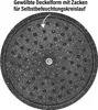 STONELINE® Cocotte Bräter Rund 20 cm Schwarz | mit Deckel Produktbild-Vorschau 5