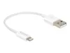 Delock USB Daten- und Ladekabel für iPhone, iPad, iPod weiß Produktbild-Vorschau 3