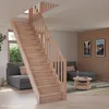 Holztreppe Intercon Casablanca | Buche | gerader Verlauf | Produktbild-Vorschau 1