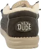 HEY DUDE WALLY HERRINGBONE Marrone Anteprima dell’immagine prodotto 4