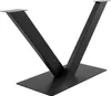 Pied de table MetaloPro X-Frame, pieds de table métalliques Voir les images du produit 4