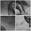 Bild auf Leinwand - Leinwandbild - Einteilig - Pferd Galopp Produktbild-Vorschau 8