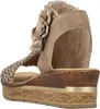 Rieker Damen-Sandalette Beige, Farbe:beige/schlamm, EU Produktbild-Vorschau 6