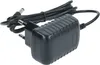 A black power adapter with a European plug and a DC output connector, shown on a white background. Produktbild-Vorschau
