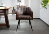 Stuhl IRON LABEL #11 aus Büffel-Echtleder und Eisen, mit Produktbild-Vorschau 2
