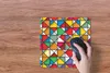 MuchoWow® Mauspad Mousepad Glas - Geometrie - Gestaltung Produktbild-Vorschau 4