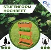 Coemo Mittleres Vertikalbeet Braun Hochbeet 3 Etagen inkl. Produktbild-Vorschau 4