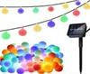 Solarna girlanda dekoracyjna 40 LED, kolorowa, mleczna Podgląd zdjęcia produktu 6