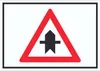 Vorfahrt nächste Kreuzung/Einmündung Symbol Schild A5 Produktbild-Vorschau 1