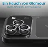 Kamera Linsenschutz Glas Set mit Schmucksteinen für Apple Produktbild-Vorschau 8
