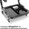 STAHLWERK Mobiler Werkstatthocker 118 kg Werkstattsitz Produktbild-Vorschau 2