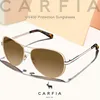 CARFIA Pilotenbrille Damen Sonnenbrille Polarisiert UV400 Produktbild-Vorschau 4
