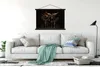 MuchoWow® Textilposter Kühe - Hörner - Gold 150x100 cm mit Produktbild-Vorschau 3