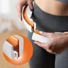 Magnetischer Hula Hoop mit Gewicht, TPE, Weiß/Orange, Produktbild-Vorschau 2