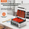 VEVOR griglia per panini commerciale a contatto 2200 W per Anteprima dell’immagine prodotto 2